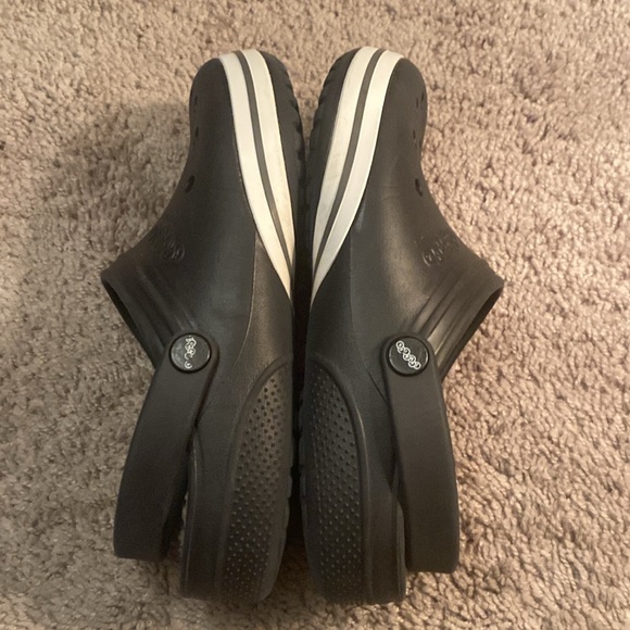 Jibbitz by Crocs black and white clogs unisex size 7M/9W - Picture 8 of 17
